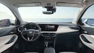 Spacious front interiors of the 2026 Buick Encore GX.