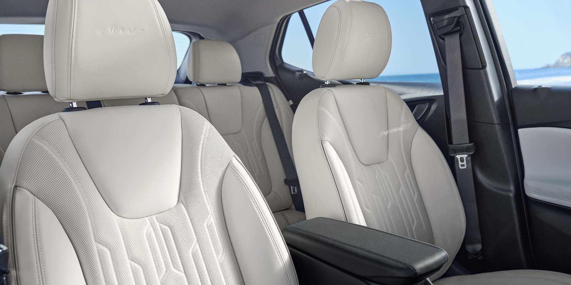 Comfortable seating inside the 2026 Buick Encore GX.