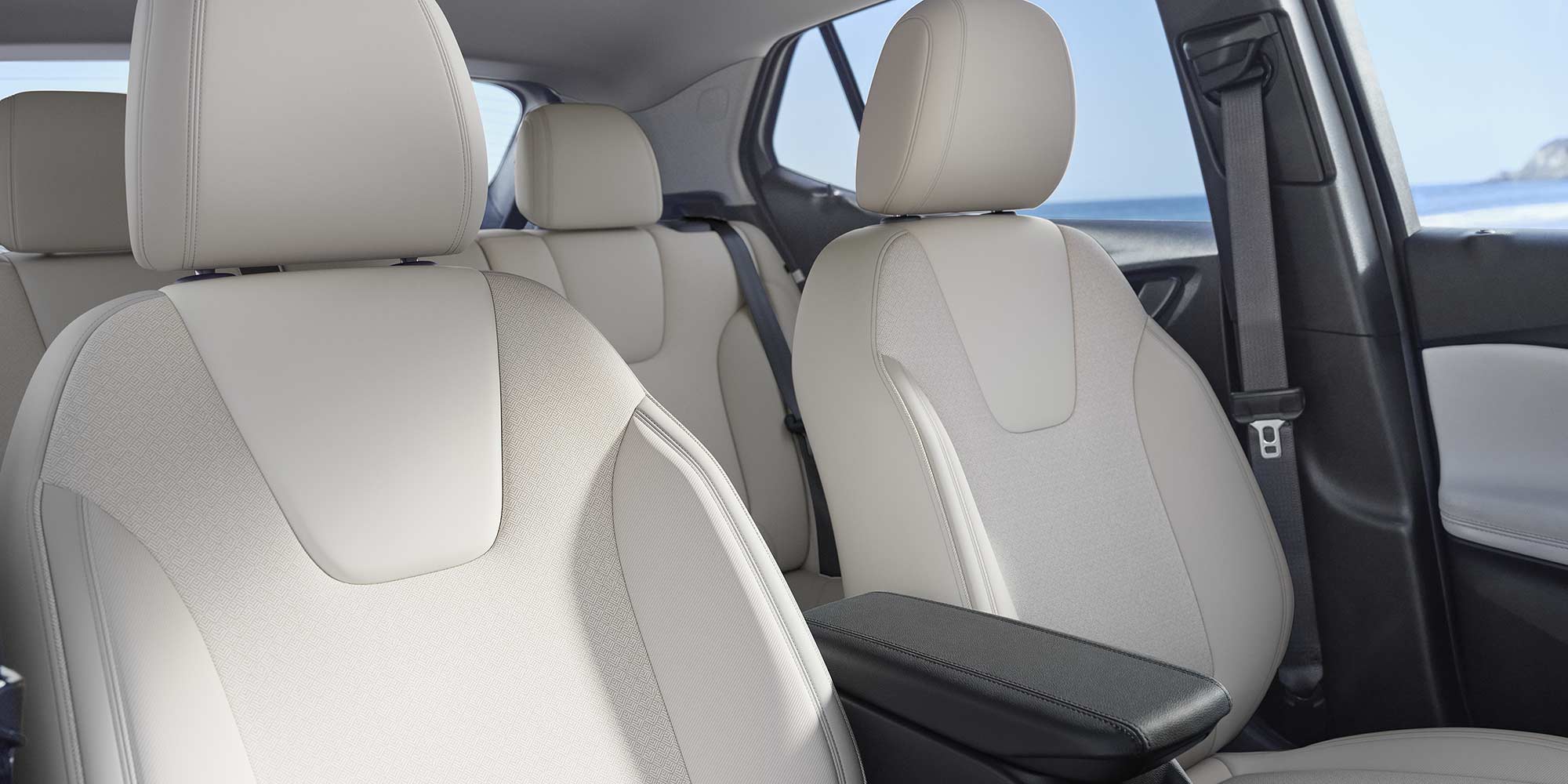Comfortable seating inside the 2026 Buick Encore GX.