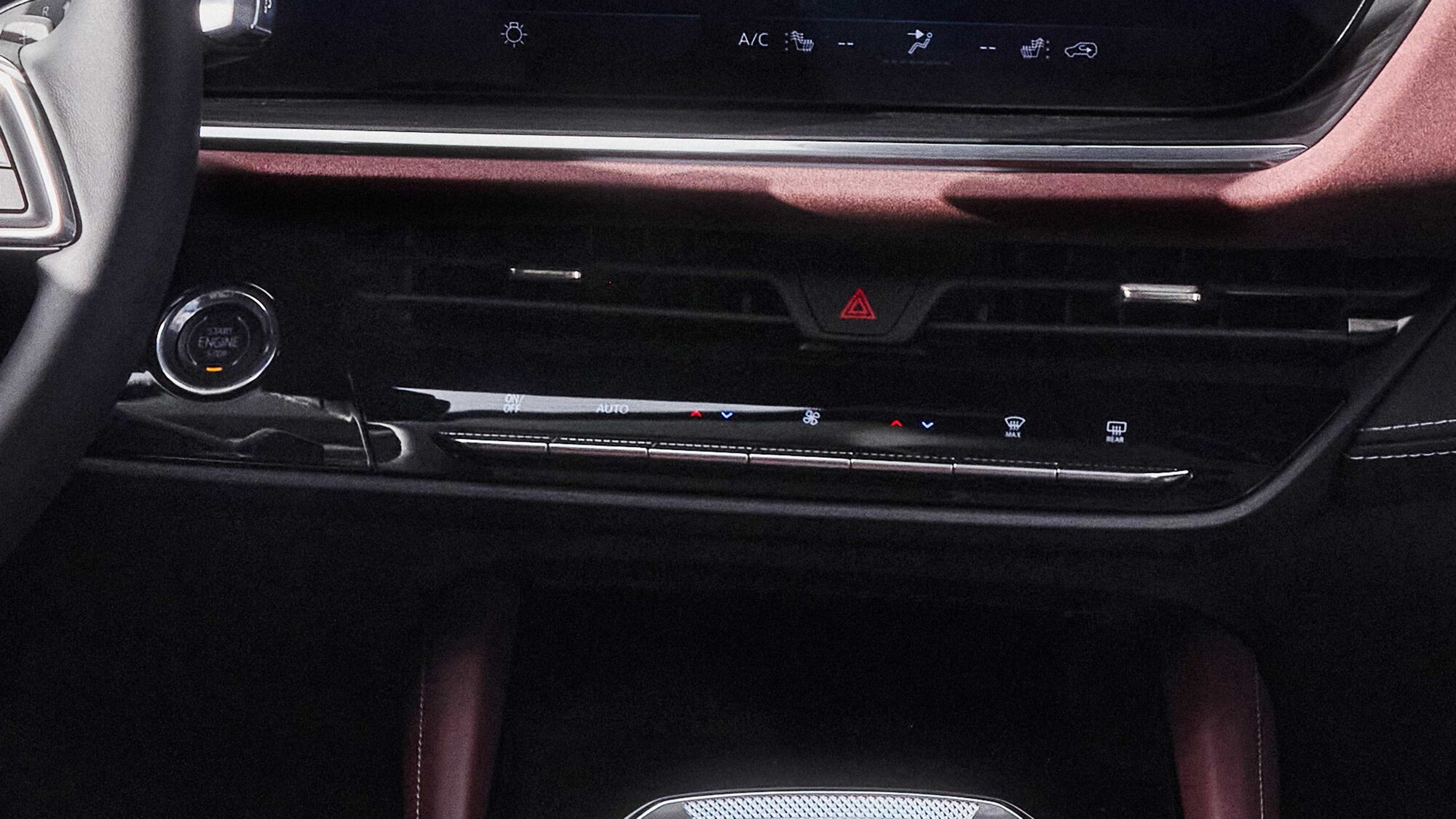 Close-up of the Dual Climate Control in the 2026 Buick Envision