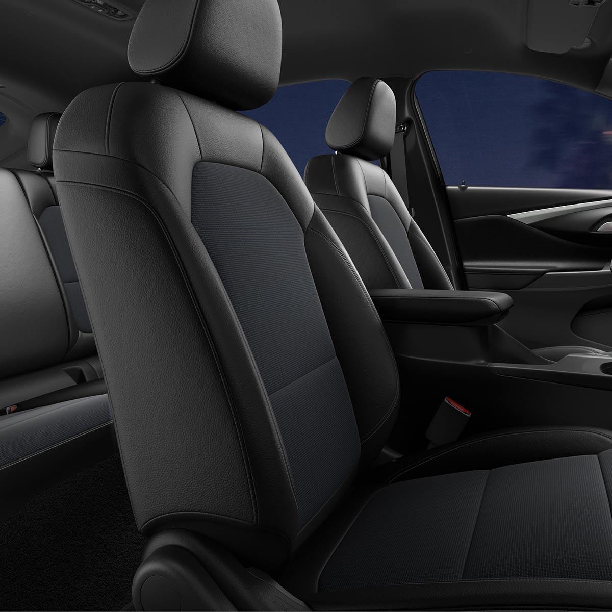 Close-up of the 2026 Buick Envista Preferred Cloth Leatherette Seating Material