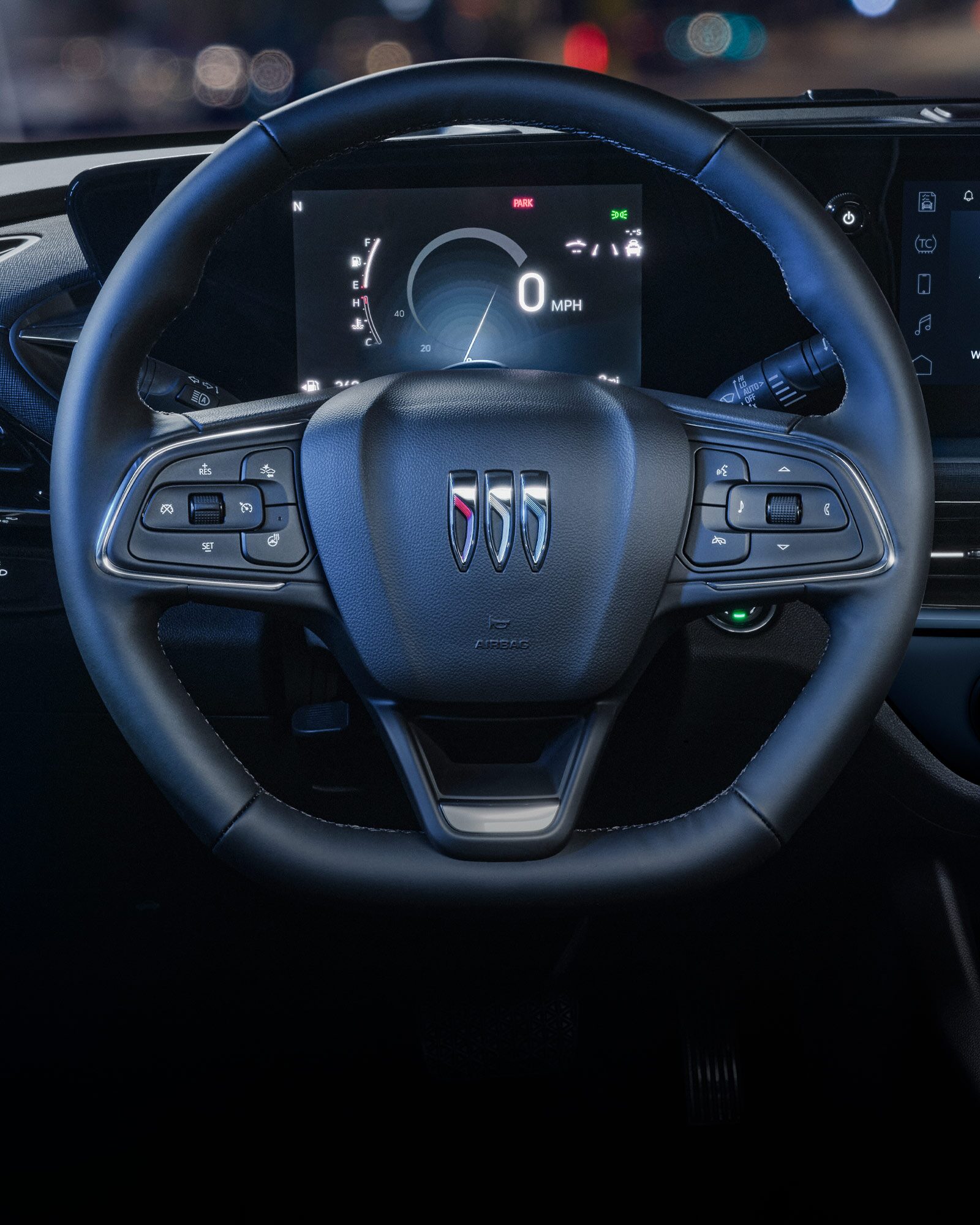 Passenger View of the 2026 Buick Envista Compact Crossover Driver Side Interior and Dashboard