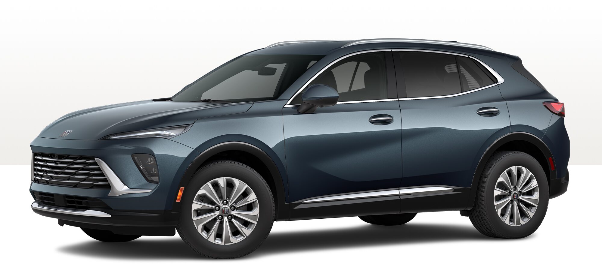 Front-Three Quarter View of a Buick Envision Compact SUV