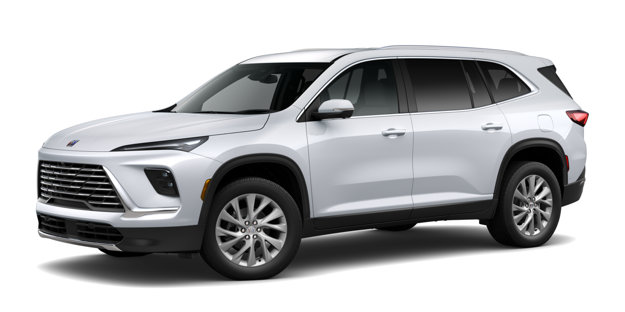 Three-Quarters View of 2026 Buick Enclave Mid-Size SUV Lineup